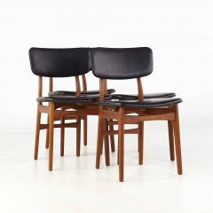 Mid Century Danish Teak Dining Chairs Set of 4 - 3691718