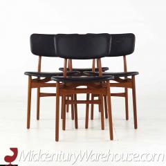 Mid Century Danish Teak Dining Chairs Set of 4 - 3691723