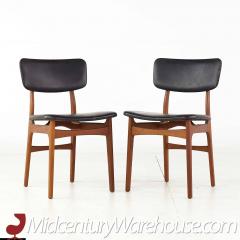Mid Century Danish Teak Dining Chairs Set of 4 - 3691729