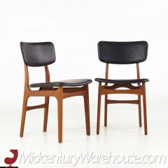 Mid Century Danish Teak Dining Chairs Set of 4 - 3691730
