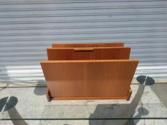 Mid Century Danish Teak Magazine Rack - 3833155