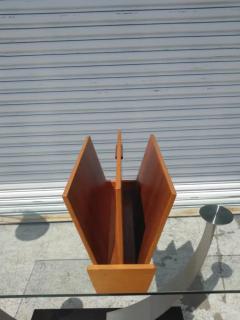 Mid Century Danish Teak Magazine Rack - 3833160