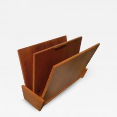 Mid Century Danish Teak Magazine Rack - 3834608