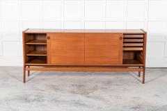 Mid Century Danish Teak Tambour Sideboard - 2665402