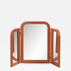 Mid Century Danish Teak Vanity Mirror - 3758418
