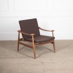 Mid Century Danish Walnut Armchair - 3618179