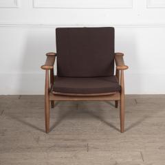 Mid Century Danish Walnut Armchair - 3618181