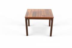 Mid Century Danish Walnut Square End Table - 4670012