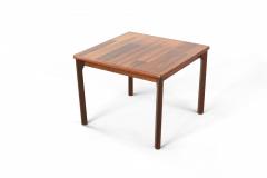 Mid Century Danish Walnut Square End Table - 4670013