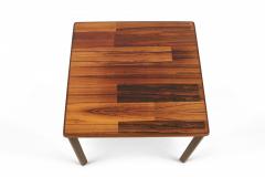 Mid Century Danish Walnut Square End Table - 4670019