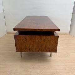 Mid Century Desk Rosewood Veneer Germany circa 1960 - 4611400