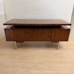 Mid Century Desk Rosewood Veneer Germany circa 1960 - 4611401