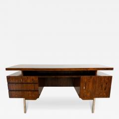 Mid Century Desk Rosewood Veneer Germany circa 1960 - 4614009