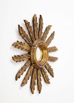 Mid Century Diminutive Starburst Mirror - 2769235