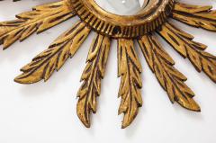 Mid Century Diminutive Starburst Mirror - 2769236
