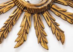 Mid Century Diminutive Starburst Mirror - 2769239
