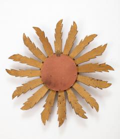 Mid Century Diminutive Starburst Mirror - 2769242