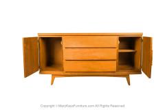 Mid Century Dresser Credenza Brass Pulls - 2957757