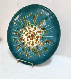 Mid Century Enamel on Copper Charger - 2690144