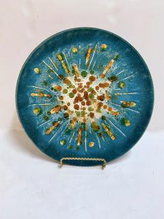 Mid Century Enamel on Copper Charger - 2690147