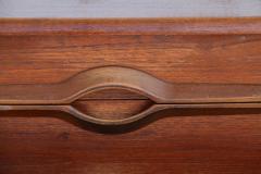 Mid Century English Walnut Credenza 1960s - 4215251