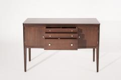 Mid Century Entry Console Table in Mahogany C 1950s - 2884170