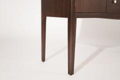 Mid Century Entry Console Table in Mahogany C 1950s - 2884177