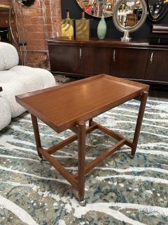 Mid Century Expandable Wood Italian Coffee Table 1980s - 2873972