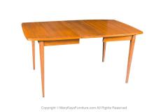 Mid Century Extending Butterfly Leaf Dining Table - 3061268