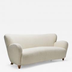 Mid Century Finnish Cabinetmaker Sofa Finland ca 1950s - 1842595