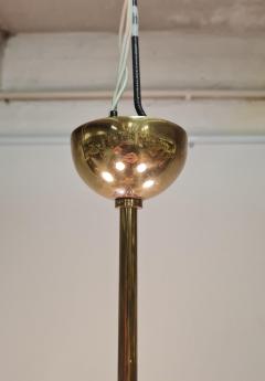 Mid Century Finnish Design Lamp in Brass and Opaline shades 1950s - 3962860