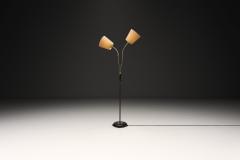 Mid Century Floor Lamp with Adjustable Light Points Europe 1940s - 4776354