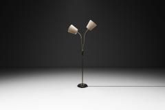 Mid Century Floor Lamp with Adjustable Light Points Europe 1940s - 4776377