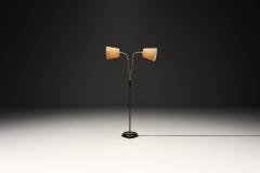 Mid Century Floor Lamp with Adjustable Light Points Europe 1940s - 4776383