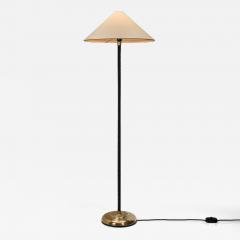 Mid Century Floor Lamp with Brass Details Europe 1950s - 4553485