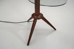 Mid Century Floor Lamp with Three Glass Shelves Europe ca 1960s - 4718942