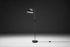 Mid Century Floor Lamp with Wooden Base Europe ca 1950s - 4739918