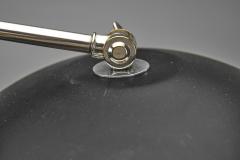 Mid Century Floor Lamp with Wooden Base Europe ca 1950s - 4739926