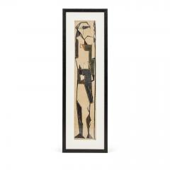 Mid Century Framed Abstract Drip Style Acrylic Art - 3415896