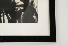 Mid Century Framed Abstract Drip Style Acrylic Art - 3415936