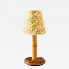 Mid Century French Bamboo Table Lamp - 2666564