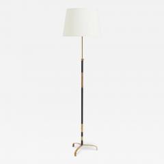 Mid Century French Brass Floor Lamp - 2838901