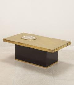Mid Century French Brass Table by Fernand Bresse - 4339024