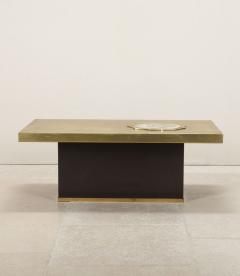 Mid Century French Brass Table by Fernand Bresse - 4339025