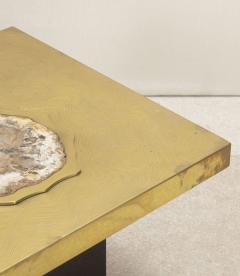 Mid Century French Brass Table by Fernand Bresse - 4339028