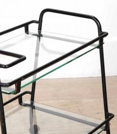 Mid Century French Jacques Adnet Bar Trolley - 4172854