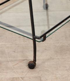 Mid Century French Jacques Adnet Bar Trolley - 4172855