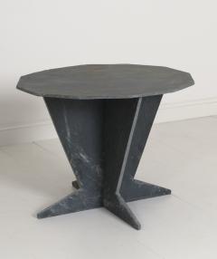 Mid Century French Slate Center Table From Trelaze - 781497