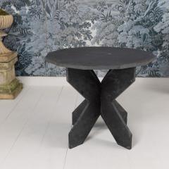 Mid Century French Twelve Sided Slate Table - 3908619