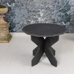 Mid Century French Twelve Sided Slate Table - 3908623